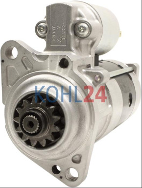 Anlasser Mitsubishi Motor Pel Job Hanix Bobcat Schaeff Vetus Volvo Weidemann Mitsubishi M002T56271 M002T56272 M003T61171 M008T70471 M008T70473 M008T70482 12 Volt 2,0 KW Original Mitsubishi