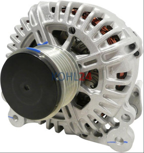 Lichtmaschine Audi A1 A3 A4 S3 TT TTS Seat Alhambra Altea Ibiza Leon Toledo Skoda Fabia Octavia VW Crafter Caddy Golf V VI Jetta Passat Sharan Bosch 0124525039 0124525050 0124525066 0124525091 Valeo TG14C011 TG14C016 14 Volt 140 Ampere Original Valeo