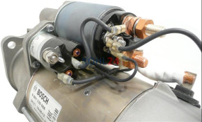 Anlasser Volvo Liebherr 10219978 11386644 BHKW Biogasanlage Bosch 0001330012 0001330067 0001330068 24 Volt 6,0 KW Original Bosch