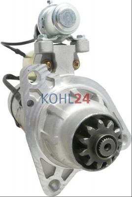 Anlasser Kobelco SK300 SK400 Mitsubishi Motor 6D22 Mitsubishi MS280 MS380 M009T60171 M9T60171 ME152487 24 Volt 5,5 KW Made in Germany