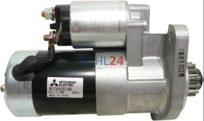 Anlasser Caterpillar Cub Cadet Deutz-Fahr Eurocomach Hyundai Mahindra Sole Diesel Terex Vetus Volvo Weidemann Mitsubishi S3L2 M001T68281 M001T68282 M1T68281 M1T68282 12 Volt 1,7 KW Original Mitsubishi