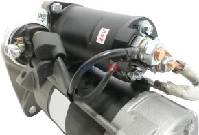 Anlasser Doosan 65.26201-7075 65.26201-7093 Daewoo 6526201-7075 6526201-7093 Delco Remy 8200222 8200776 24 Volt 4,5 KW