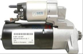 Anlasser Porsche Cayenne 4.8 GTS S Turbo 9PA Bosch 0001125057 0001125058 F00E100632 12 Volt 2,0 KW Original Bosch