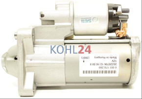 Anlasser BMW 216 220 225 Active Gran Tourer X1 sDrive xDrive F45 F46 F48 Mini Cooper Cabrio Clubman S John Cooper Works One F54 F55 F56 F57 Bosch 0001170200 0001170201 12 Volt 1,4 KW Original Bosch