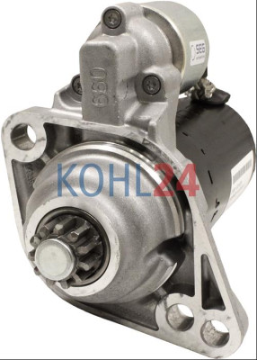 Anlasser Audi A1 A3 Seat Altea Ibiza Leon Toldedo Skoda Fabia Octacia Praktrik Rapid Roomster Superb Yeti VW Beetle Caddy Gold VI Jetta Multivan Passat Polo Touran T5 T6 Vento Bosch 0001123028 0001123029 0986024100 12 Volt 1,7 KW Original Bosch