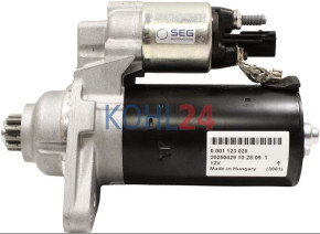 Anlasser Audi A1 A3 Seat Altea Ibiza Leon Toldedo Skoda Fabia Octacia Praktrik Rapid Roomster Superb Yeti VW Beetle Caddy Gold VI Jetta Multivan Passat Polo Touran T5 T6 Vento Bosch 0001123028 0001123029 0986024100 12 Volt 1,7 KW Original Bosch