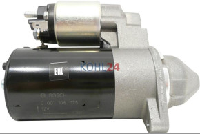 Anlasser Smart Fortwo 0.8 cdi Bosch 0001106014 0001106025 0986019940 12 Volt 1,0 KW Original Bosch
