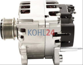 Lichtmaschine Audi A3 TT Seat Exeo Skoda Superb VW Amarok California Caravelle Crafter Eos Golf V Multivan Passat 3.6 Transporter T5 Valeo TG14C023 TG14C034 TG14C050 TG14C068 TG14C102 14 Volt 140 Ampere Original Valeo