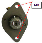 Anlasser Telair SJCE Fiem 3PN0001T/02 PN0001T/2 12 Volt 0,3 KW Original Fiem (SJCE)
