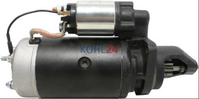 Anlasser AGCO Power Fendt Sisu Diesel Bosch 0001360048 0001368015 Iskra Letrika 11.130.734 11.132.106 11.132.176 AZF4298 AZF4322 AZJ3256 IS1347 Mahle MS19 24 Volt 4,0 KW Masseisoliert