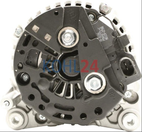 Lichtmaschine Chrysler Sebring Dodge Avenger Caliber Journey Stratus Jeep Compass Patriot Seat Alhambra VW California Caravelle Multivan Transporter T4 T5 Bosch 0124525098 0124525128 0124615006 0124615017 0124615040 0124615071 14 Volt 150 Ampere - Bild 3