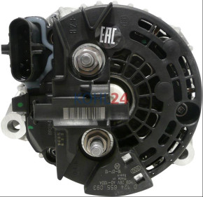 Lichtmaschine Atlas KHD Deutz TCD6,1L6 Käser M171 usw. Bosch 0124655093 0124655223 1986A00549 28 Volt 100 Ampere Original Bosch