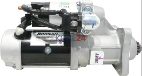 Anlasser Daewoo Doosan Motor DE12TIS 300516-00055 300516-00055A 300516-00055C Doosan 65.26201-7070 65.26201-7070D BHKW Biogasanlage 24 Volt 6,0 KW Original Doosan