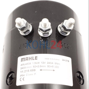 DC-Motor Harken Iskra Letrika 11.216.699 AMJ4539 IM0290 Mahle MM257 12 Volt 1,5 kW Original Iskra Letrika (Mahle)