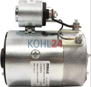 DC-Motor Bucher Iskra Letrika 11.216.574 AMJ5789 IM0260 Mahle MM87 24 Volt 2,2 KW Original Iskra Letrika (Mahle)
