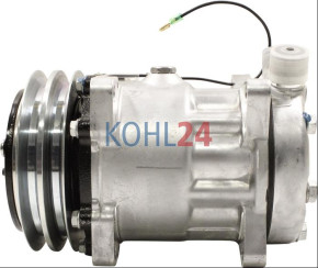 Klimakompressor JCB 123-04999 Sanden SD7H15-4652 SD7H15-8163 24 Volt