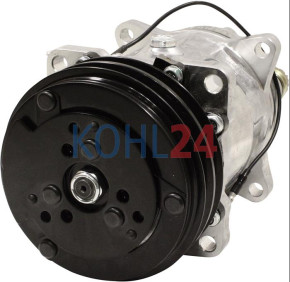 Klimakompressor Case 3405689C3 3405689R1 3405689R2 New Holland 80450805 89508380 Sanden SD5H14-4513 SD5H14-6631 SD7H15-4434 12 Volt