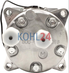 Klimakompressor Case 3405689C3 3405689R1 3405689R2 New Holland 80450805 89508380 Sanden SD5H14-4513 SD5H14-6631 SD7H15-4434 12 Volt Original Sanden
