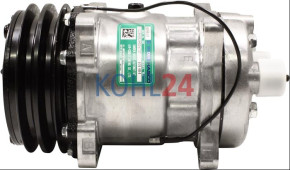 Klimakompressor Case 3405689C3 3405689R1 3405689R2 New Holland 80450805 89508380 Sanden SD5H14-4513 SD5H14-6631 SD7H15-4434 12 Volt Original Sanden