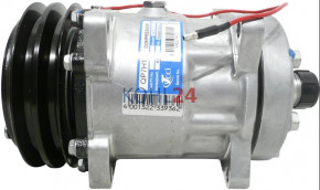 Klimakompressor Delphi 015550M TSP0155832 Mahle 8FK351124591  Sanden 4513 4526 6631 SD5H14-6631 12 Volt - Bild 3