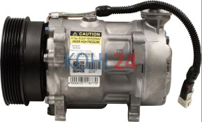 Klimakompressor Citroen Fiat 71723460 9630014080 Peugeot 6453AX Renault 7700861150 7701499863 7711134503 Sanden SD7V16-1209 12 Volt