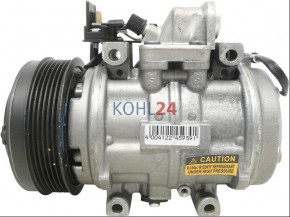 Klimakompressor Mercedes-Benz 190 200 230 250 260 300 W107 W124 W126 W201 W460 Denso 047100-8970 047200-3570 047300-3000 047300-3650 147100-0750 147200-7180 247100-5910 437100-7630 12 Volt Original Denso - Bild 2