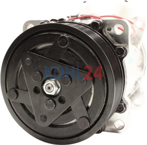Klimakompressor Ford 5640 6640 7740 7840 8240 8340 New Holland TS90 TS100 TS110 TS115 SD7H15-6022 SD7H15-7890 SD7H15-8028 SD7H15-8100 SD7H15-8230 12 Volt Original Sanden