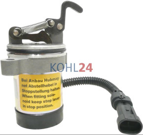 Stoppschalter KHD Deutz F2L1011 F3L1011 F4L1011 BF4L1011 BF4M1011F TD2011L04 04102386 04103812 04170729 04174848 04175095 04175096 04175101 04175103 04175714 04270581 04271996 04272342 04272358 04272934 12 Volt