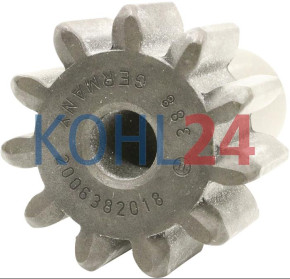 Ritzel für Anlasser der FKB-Serie Bosch 2006382018 2006382152 2006382156 Iskra Letrika 15.100.152 16.909.002 11 Zähne Stahl Original Bosch