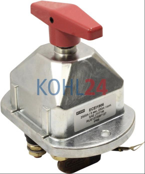 Batterietrennschalter 24 Volt A/ständig 250 Amp 2500 IP 67 ADR