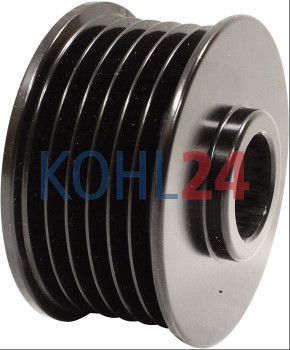 Riemenscheibe 6 Rillen = 17 x 49,50 x 31,50 Bosch 1126601043 Valeo 593777