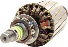 Gleichstromanker für Lichtmaschine LJ/GJJ130/12/1500R5 Bosch 2104014141 12 Volt 16 Ampere Reparatur Made in Germany