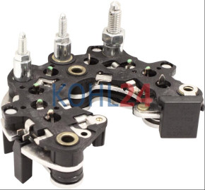 Gleichrichter für Lichtmaschine MG248 MG343 Iskra Letrika 16.902.182 Mahle MGX666 Original Iskra Letrika (Mahle)