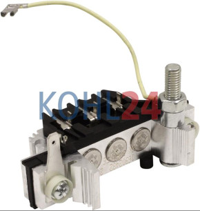 Gleichrichter für Lichtmaschine MG424 MG539 MG541 Iskra Letrika 16.908.682 Mahle MGX682 Original Iskra Letrika (Mahle)