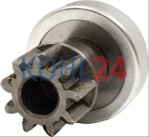 Ritzel für Anlasser der 028000-....-Serie 128000-....-Serie Denso 028300-0830 028300-0831 028300-3320 028300-3321 ZEN 1.01.0341.0 9 Zähne 10 Splines links