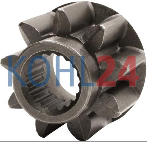 Ritzel Denso 028099-3400 9 Zähne 18 Splines rechts