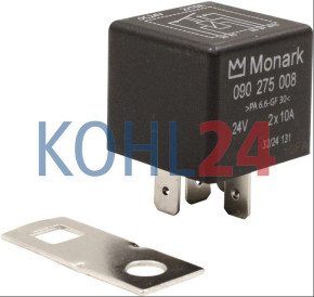 Relais 24 Volt 10 Ampere Bosch 0332004003 0332005003 0332005006 0332015002 0332015008 0332015014