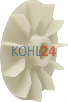 Lüfterrad für DC-Motor MM52 MM73 MM120 MM134 MM252 Iskra Letrika 15.421.544 Mahle MMX281 Original Iskra Letrika (Mahle)