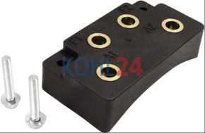 Anschlussplatte für DC-Motor MM357 MM447 MM449 Iskra Letrika 16.908.225 Mahle MMX39 Original Iskra Letrika (Mahle)