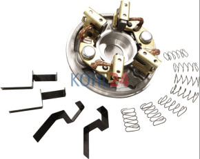 Enddeckel mit Kohlenhalter für DC-Motor MM69 MM234 Iskra Letrika 16.908.483 Mahle MMX757 Original Iskra Letrika (Mahle)