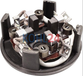 Enddeckel mit Kohlenhalter für DC-Motor MM123 MM202 MM203 MM229 MM320 Iskra Letrika 16.908.660 Mahle MMX769 Original Iskra Letrika (Mahle)