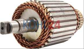 Anker für DC-Motor MM189 MM264 Iskra Letrika 16.906.102 Mahle MMX81KIT 12 Volt 1,5 KW Original Iskra Letrika (Mahle)