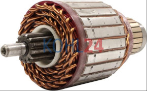 Anker für Anlasser MS85 MS241 MS296 Iskra Letrika 16.361.508 Mahle MSX163 24 Volt Original Iskra Letrika (Mahle)