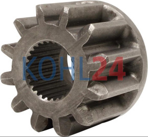 Ritzel für Anlasser MS754 Iskra Letrika 16.909.337 Mahle MSX1818 12 Zähne rechts Original Iskra Letrika (Mahle)