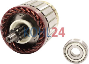 Anker für Anlasser MS160 MS162 MS251 MS288 MS428 Iskra Letrika 16.907.818 Mahle MSX915KIT 24 Volt Original Iskra Letrika (Mahle)