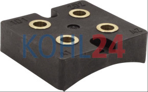 Anschlussplatte Iskra Letrika 16.420.395 Mahle MX159 Original Iskra Letrika (Mahle)