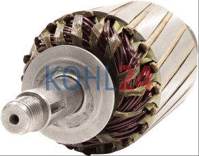 Gleichstromanker für Lichtmaschine LJ/RJJ130/12/1500C7 Bosch 118/3 12 Volt 16 Ampere Reparatur Made in Germany