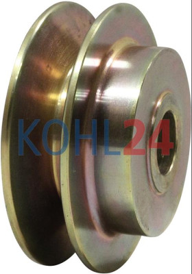 Riemenscheibe 12,5 = 17 x 72,00 x 30,60