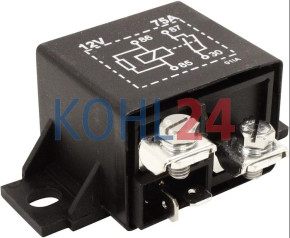 Leistungs-Relais Bosch 0332002168 12 Volt 75 Ampere mit Widerstand