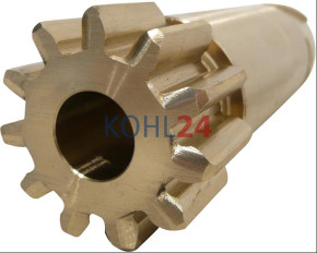 Ritzel für Anlasser der BNG...-Serie BPD...-Serie 000140....-Serie 0001501...-Serie Bosch 2006381558 2006381560 11 Zähne 3 Splines Bronze rechtsdrehend